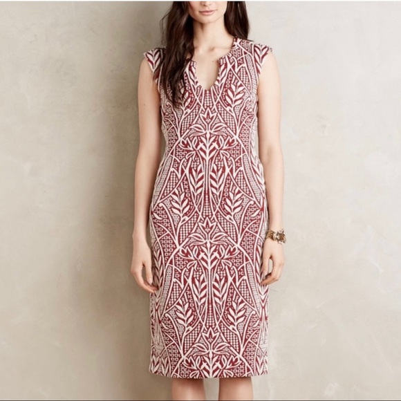 Anthropologie Dresses & Skirts - Anthropologie HD in Paris Picotage Sheath Dress